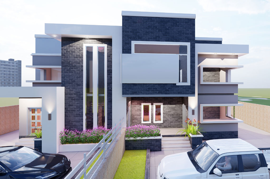 2 and 3 bedroom semi detached duplex