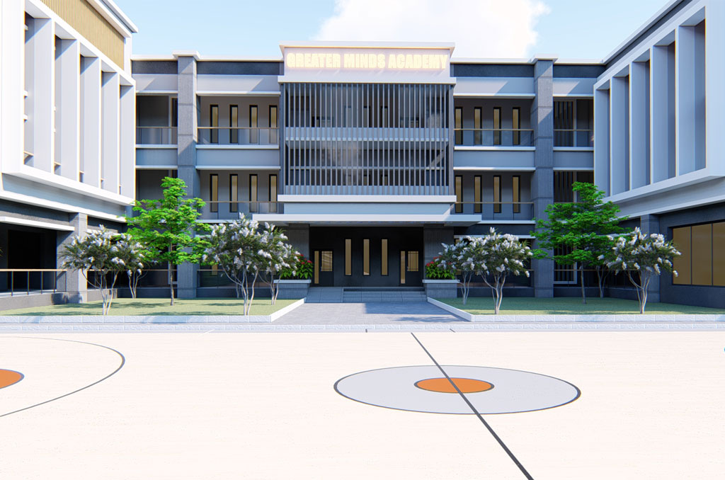 Ultra Modern school house plan