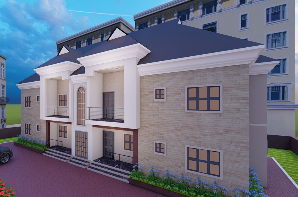 1 storey building