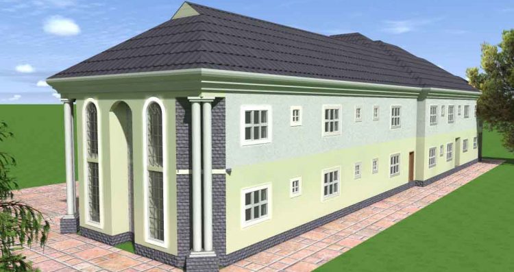 Exclusive Hotel House Plan Design Building Nigeria